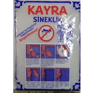 4 Adet Tek Kanat Sineklik Tül Sök Tak Yıka (75X125 Cm)