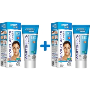 Softto Plus Pirinç Özlü Beyazlaştırıcı Krem 2 Adet