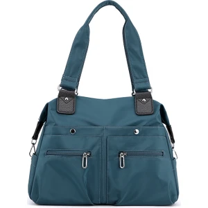 Coco Vance Moda Seyahat Çantası Hafif Suya Dayanıklı Naylon Kumaş Çanta Bayan Omuz Çantası (Yurt Dışından)