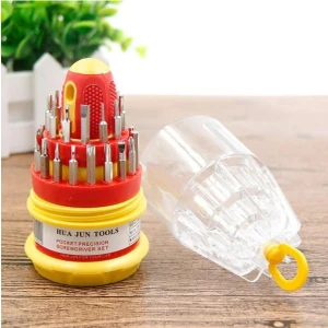 Hua-Jun-Tools Hua Jun Tools 31 Parça Mini Tornavida Seti
