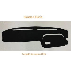 Ucuz Oto Kılıfı Skoda Felicia Halı Kumaş Torpido Örtüsü