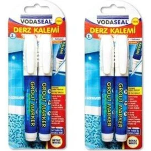Fayans Derz Kalemi Beyaz 4'lü Set 4 Adet Yedek Uç