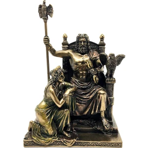 Zeus Ve Hera'nın Aşkı Biblo | Mitolojik Heykeller | Ofis Dekorasyon Objeleri | Hediyelik Biblo