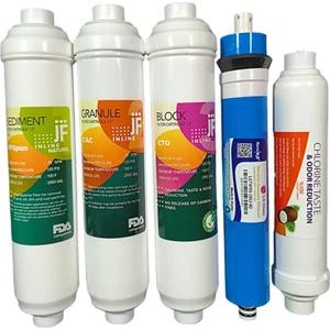 EC Shop Beandrown Jammy Filter Marka Filtre Inline Kapalı Kasa 5li Lg Membranlı Filtre Seti