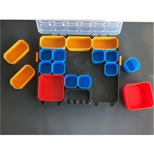 HIRDAVATÇIM06 Super-Bag Cube 300 Organizer Takım Çantası - Vida Kutusu