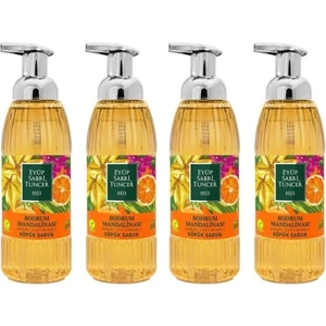 Eyüp Sabri Tuncer Bodrum Mandalinası Köpük Sabun 500ml X 4 Adet