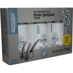 Biotin Şampuan Erkekler Için 200 ml - 3 Al 2 Öde