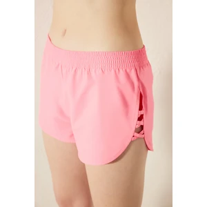 Cross Neon Pembe Deniz Şortu