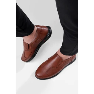 Lofor Hakiki Deri Comfort Ortopedik Erkek Günlük Ayakkabı, Baba Ayakkabısı, Ortopedik Ayakkabı, Loafer Ayakkabı