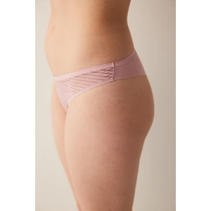 Nude Colors V Kesim Pembe Brazilian Külot