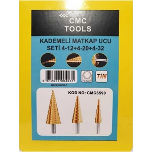 Tools Kademeli Sac Delme Seti 6590