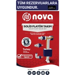 EC Shop Nova Plastik Nova Solid Flatör Takımı Rezervuar Iç Takım