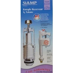Sıamp 22/93 Basmalı Klozet Rezervuar Iç Takımı