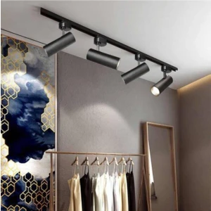Gold Royal 4 Adet 30W Siyah Kasa Günışığı Ray Spot 1 Metre Ray