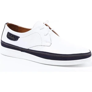 Pierre Cardin S Erkek Günlük Deri Comfort Bağlı Ayakkabı 62333 Beyaz