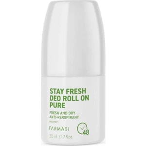 Stay Fresh Kadın Roll-On Deodorant 50 ml - Doğal Aroma, Pudrasız, 48 Saat Süreyle Etkili, Hızla Kuruyan, Alkol ve Paraben İçermeyen