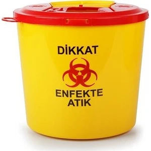 Tıbbi Atık Kovası 5lt