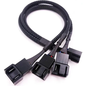 Fan Çoklayıcı Pwm Y Splitter Kablosu 4pin Dişi To 4pin + 2x 3pin Erkek Kablo