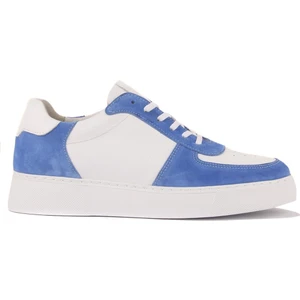 Sail Laker's Sail Lakers - Mavi Süet, Beyaz Deri Erkek Sneaker