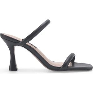 Nine West Pena 3fx Siyah Kadın Topuklu Terlik