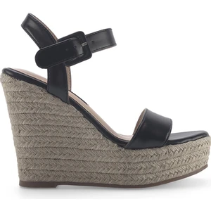 Nine West Benoıt  3fx Siyah Kadın Dolgu Topuk Sandalet