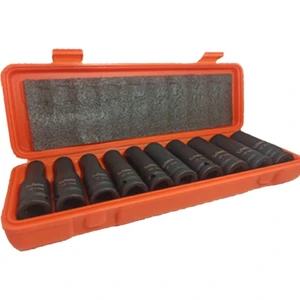 10 Parça 1/2 Derin Havalı Lokma Seti 6 Köşe Havalı