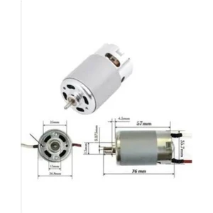 12 Volt Şarjlı Matkap Motoru Dc Motor