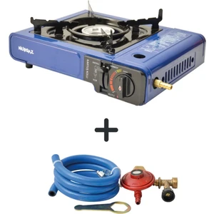 Portatif Tekli Ocak + Hortum Dedantör Set