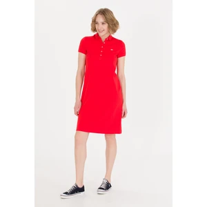 U.S. Polo Assn. Kadın Kırmızı Örme Elbise 50269546-VR030