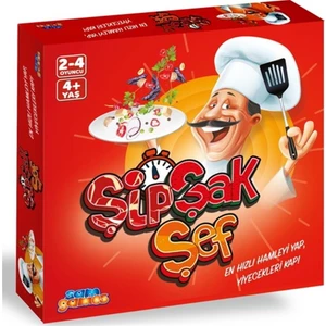 Şipşak Şef Eğlenceli Eğitici Kutu Oyunu