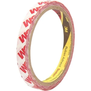 3m 9088 Akrilik Şeffaf ve Ince Çok Güçlü Çift Taraflı Bant En:5mm Boy:5mt
