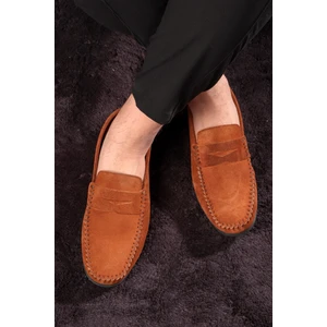 Naran Hakiki Deri Erkek Günlük Ayakkabı, Loafer Ayakkabı, Hafif Ayakkabı, Süet Ayakkabı