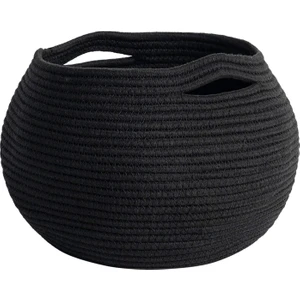 Honeypot Sepet Çok Amaçlı Kullanım İçin Yıkanabilir 25 cm x 21 cm Siyah