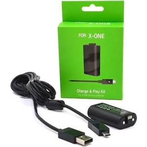 Microsoft Xbox One (S) Gamepad Şarj Kit Şarjlı Batarya USB