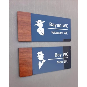 Wooden Serisi Wc Yönlendirme Seti