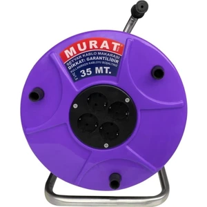 Murat Kablo 3x2,5 35 mt Kablolu Makara