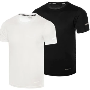 Ghassy Co. Erkek 2'li Paket Dry Fit Atletik Nem Emici Günlük Tshirt