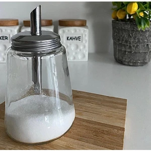 Dökme Toz Cam Şekerlik - 1 Adet