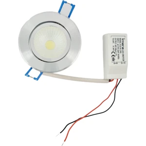 5 Watt LED Spot Trafolu Krom Kasa Gün Işığı (Yce-N5) ( 2 Adet )