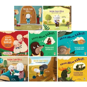 Mehmet Teber Okul Öncesi 8 Kitap Set - Bazen Olur Böyle - Azıcık Aklım Karıştı