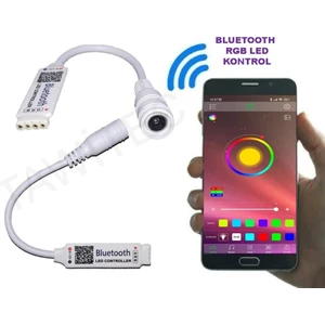 Bluetooth Rgb Şerit LED Kontrol Modül Cihazı Telefon Üzerinnden Kontrol