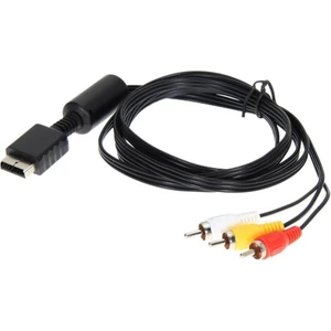 Temiz Pazar Ps2 Av LCD Tv 3rca Scart Lale Bağlantı Kablosu (HDMİ KABLO DEĞİLDİR )