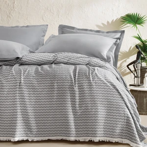 Gwen Çift Kişilik Pike Takımı - Gri