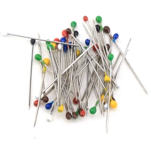 Mineli Toplu Iğne Renkli 50 Adet
