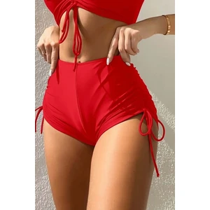 Özel Tasarım Büzgü Detaylı Bikini Altı