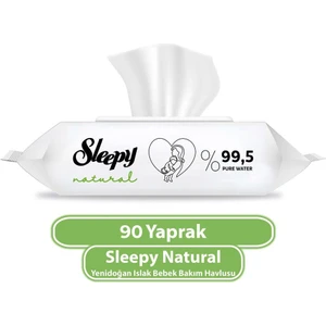 Natural Yenidoğan Islak Mendili 90 Adet