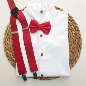 Cool Bebe Askı Papyon Gömlek