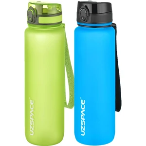 2'li Tritan Matara Seti 1000 ml Büyük Boy 14 Farklı Renk Seçeneği Fiftyfifty