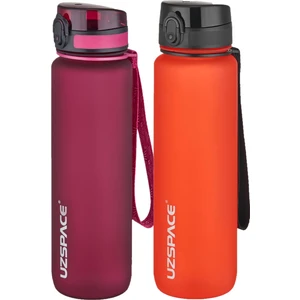 2'li Tritan Matara Seti 1000 ml Büyük Boy 14 Farklı Renk Seçeneği Fiftyfifty