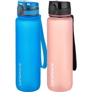 2'li Tritan Matara Seti 1000 ml Büyük Boy 14 Farklı Renk Seçeneği Fiftyfifty